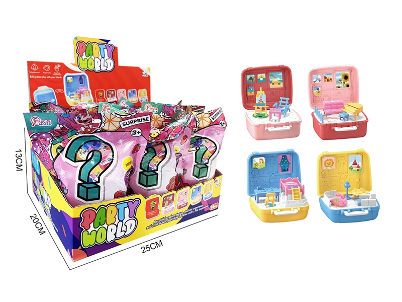 BLIND BOX 4ASST,12PCS/DISPLAY BOX - HP1201262
