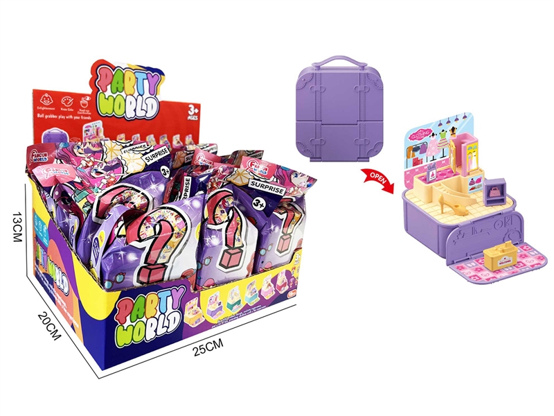 BLIND BOX 6ASST,12PCS/DISPLAY BOX - HP1201263