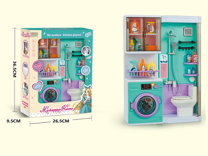 SHOWER ROOM SET W/LIGHT & MUSIC - HP1201530