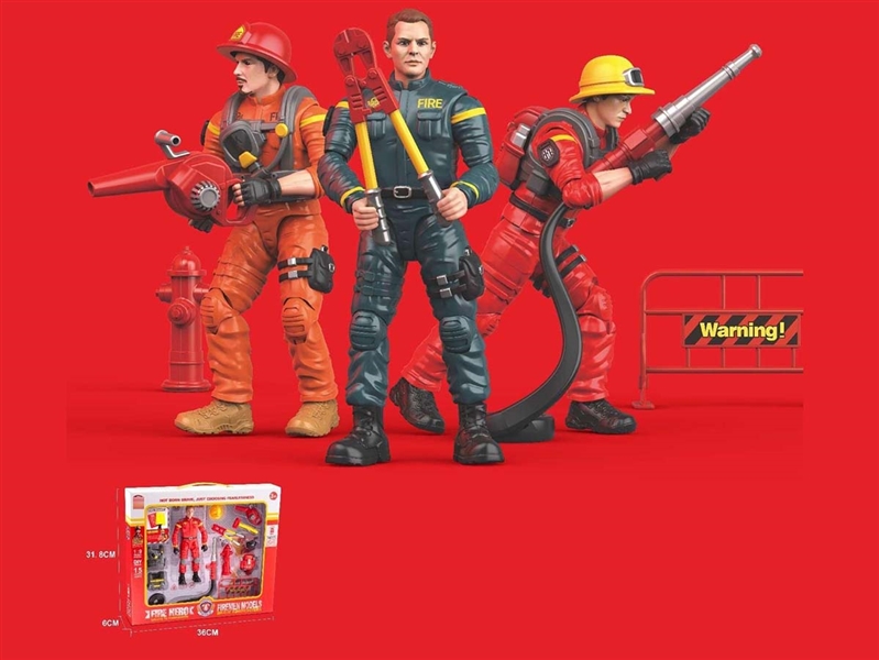 1:9 FIREMAN MODEL W/ACCESSORIES - HP1201843