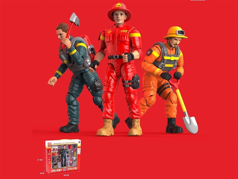 1:9 FIREMAN MODEL W/ACCESSORIES - HP1201844