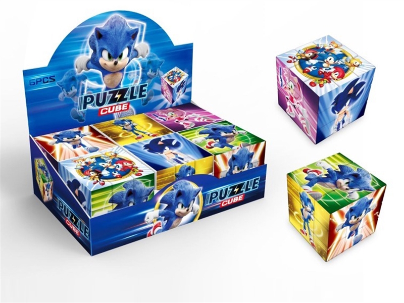 PUZZLE CUBE 6PCS/DISPLAY BOX - HP1202115