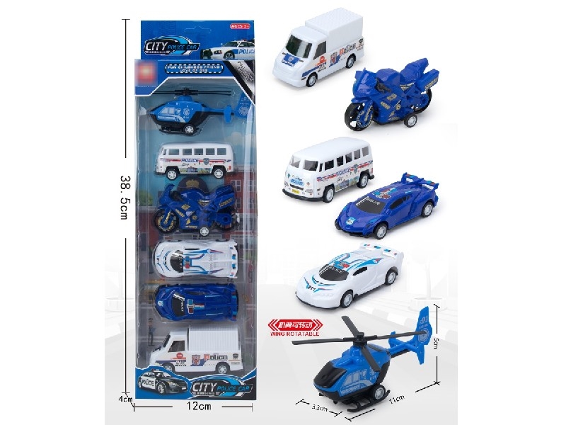 PULL BACK POLICE CAR - HP1202226