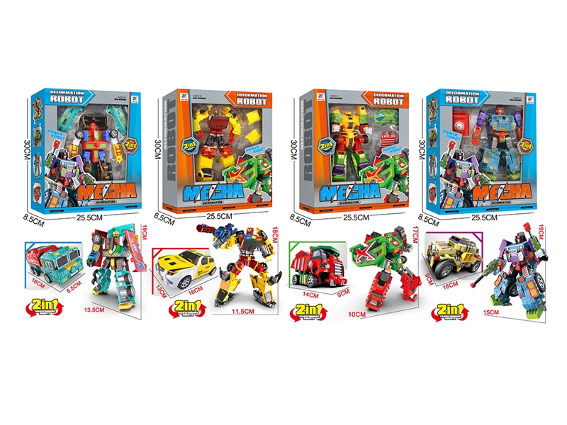 DEFORMATION ROBOT (4 ASST.) - HP1202471