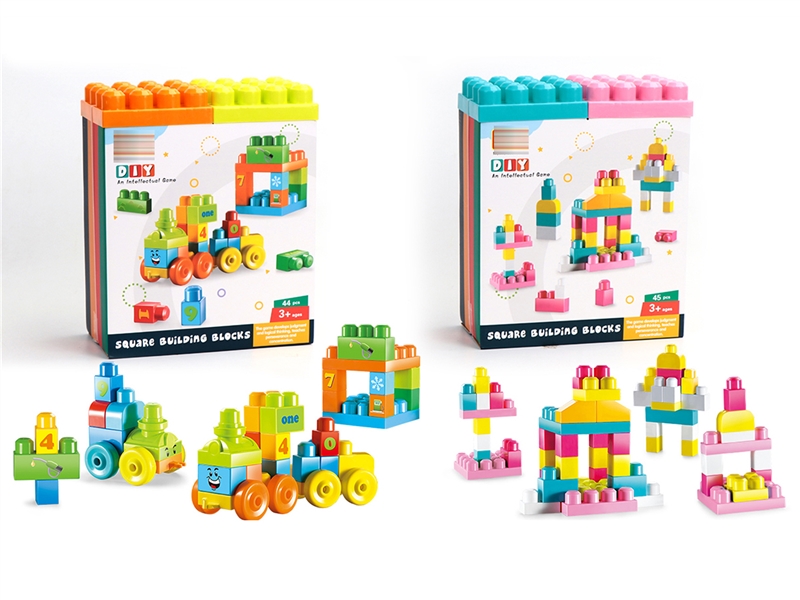 BUILDING BLOCKS 44PCS, 2ASST - HP1202480