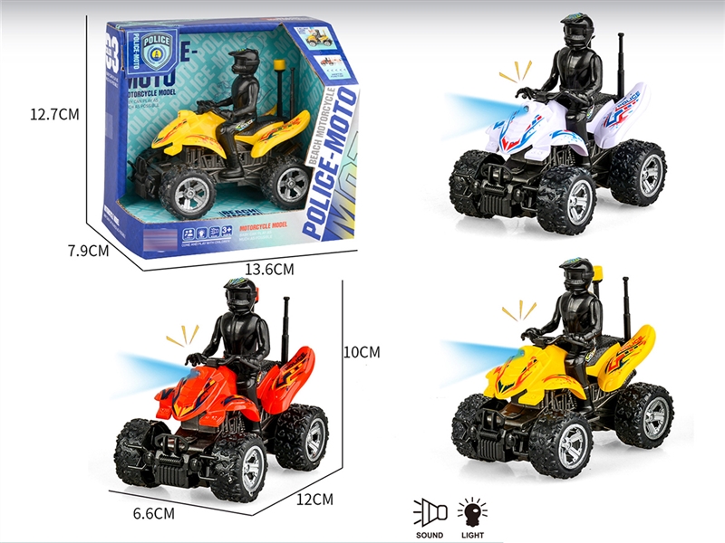 FRICTION MOTORCYCLE W/LIGHT & SOUND - HP1202817