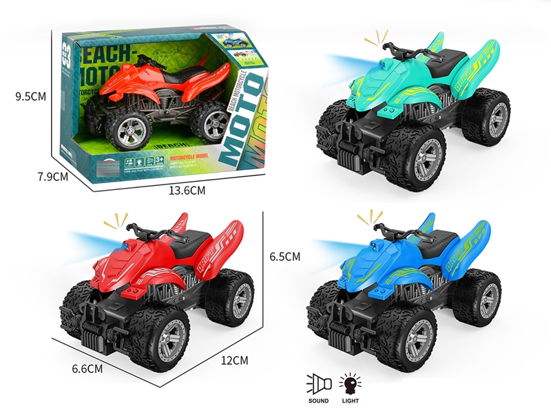 FRICTION MOTORCYCLE W/LIGHT & SOUND - HP1202818