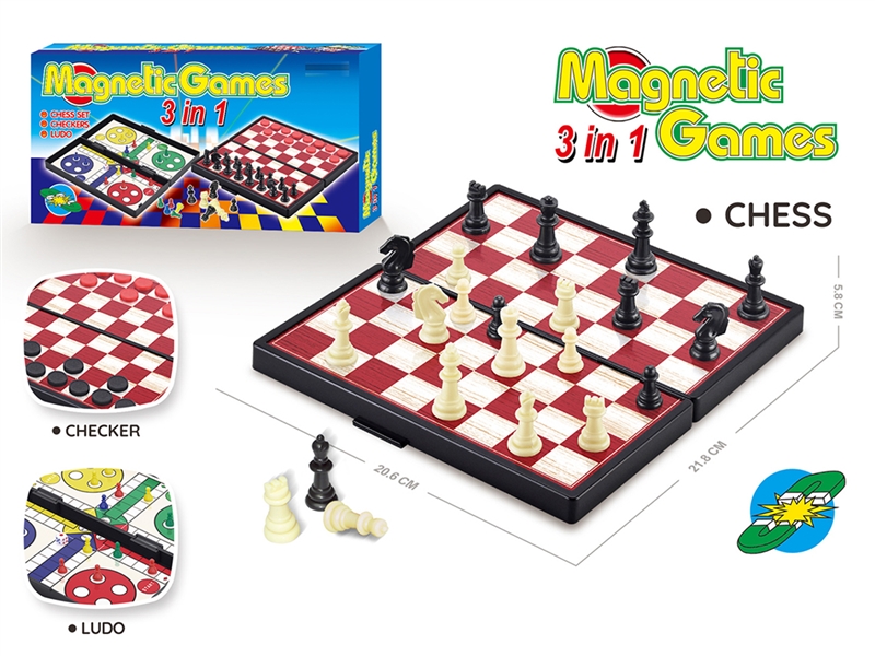 3 IN 1 INTERNATIONAL CHESS - HP1202852