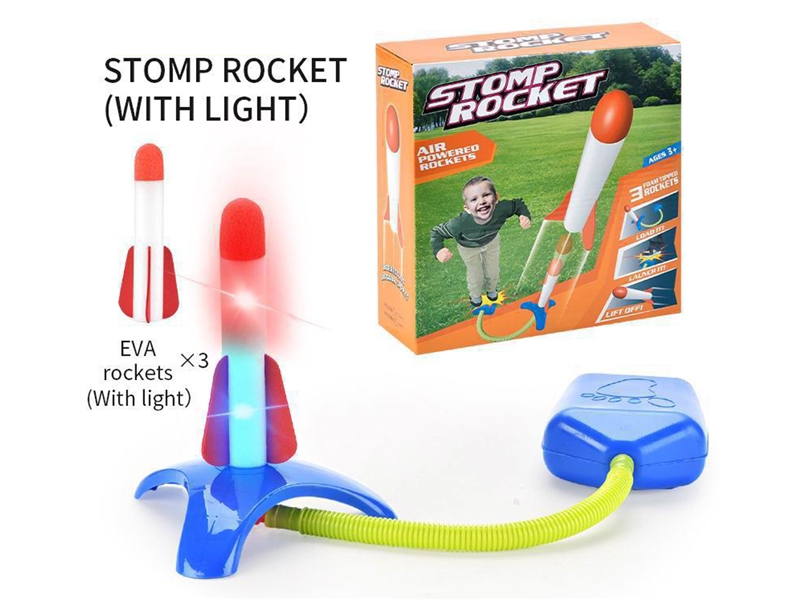 SOFT SHOOTING ROCKET W/LIGHT - HP1203221