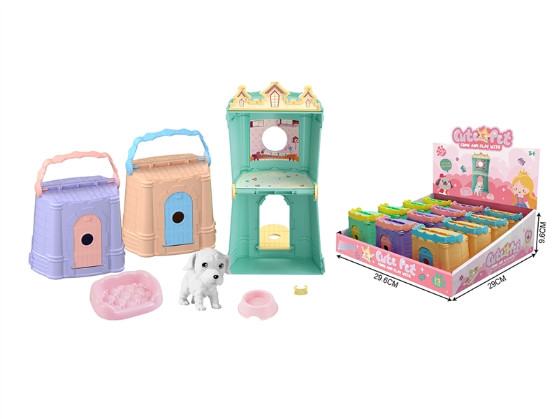 PET HOUSE,12PCS/DISPLAY BOX - HP1203620