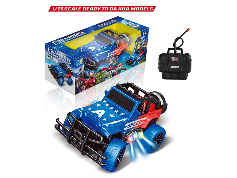 4 FUNCTION R/C CAR（NOT INCLUDED BATTERY） - HP1203651