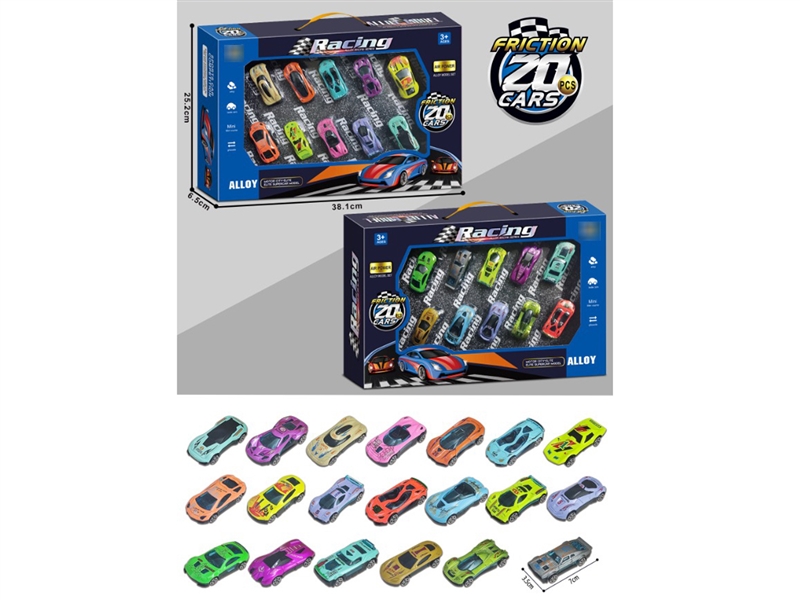 FREE WAY DIE CAST CAR 20PCS - HP1203683