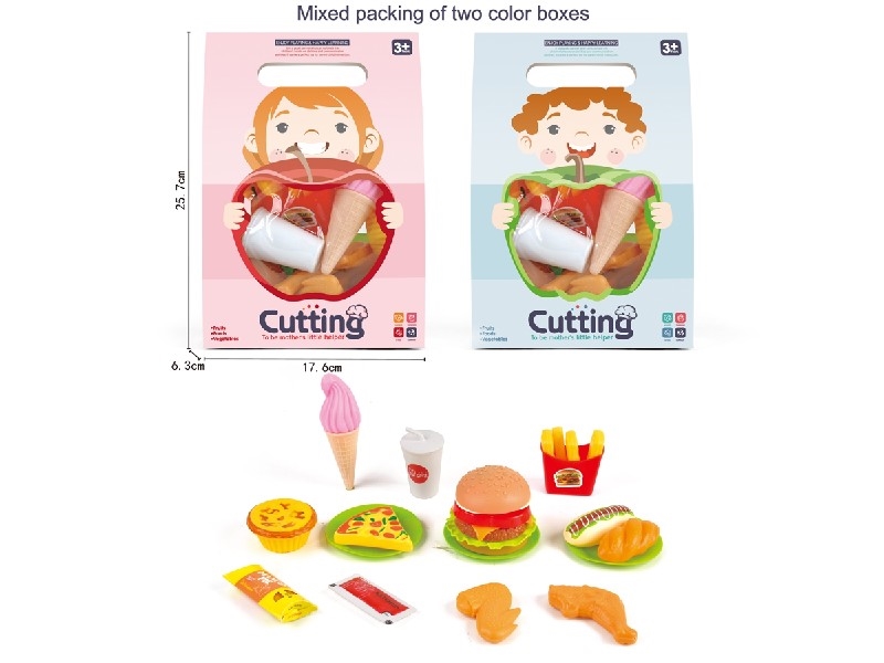 CUTTING PLAY SET，26PCS - HP1204389