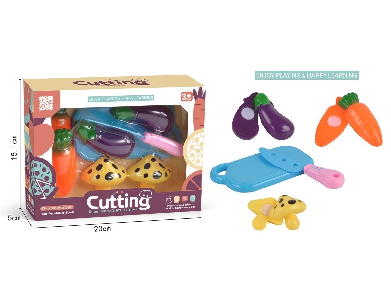 CUTTING PLAY SET，8PCS - HP1204393