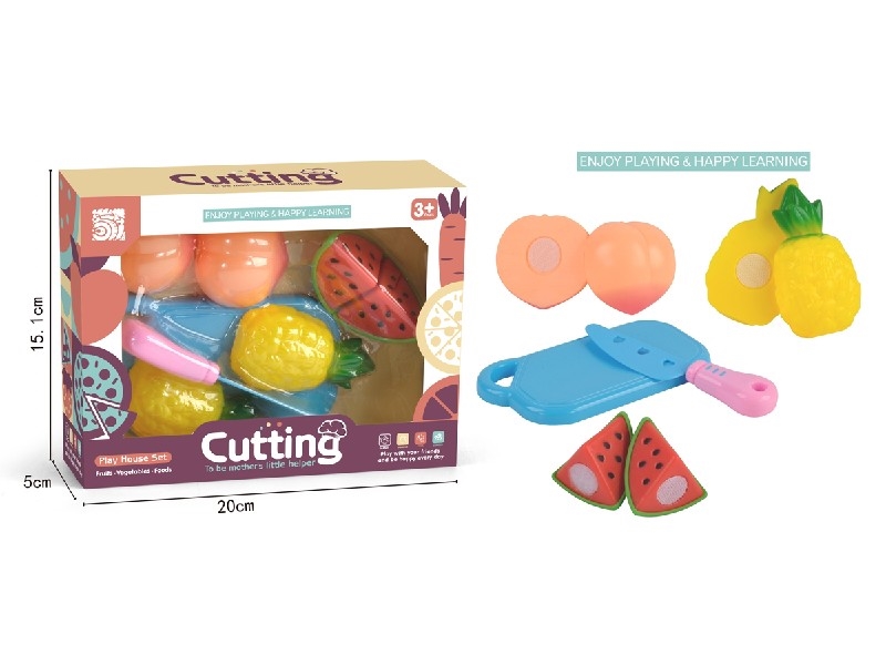 CUTTING PLAY SET，8PCS - HP1204396