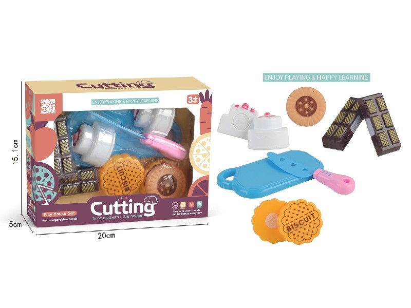 CUTTING PLAY SET，8PCS - HP1204398