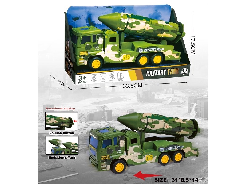 FRICTION MILITARY CAR - HP1204519