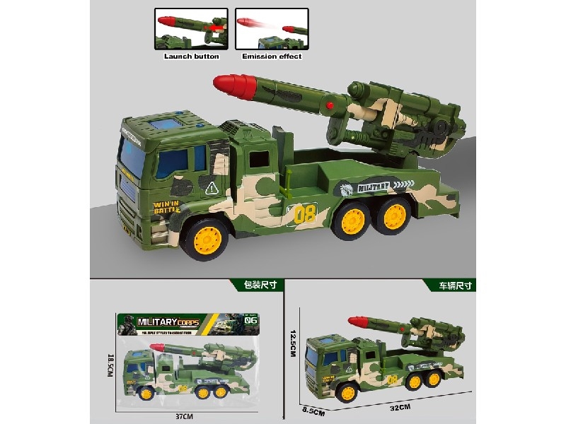 FRICTION MILITARY CAR - HP1204539