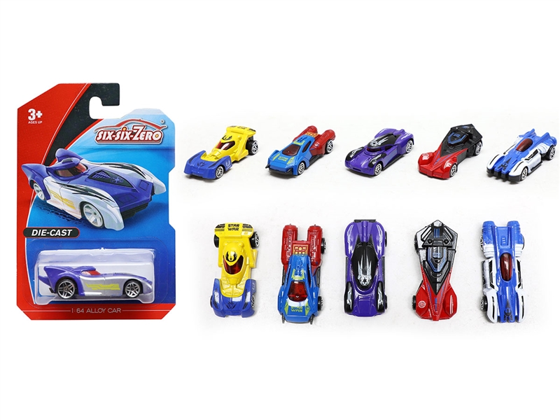 FREE WAY DIE-CAST CAR,6ASST - HP1204704