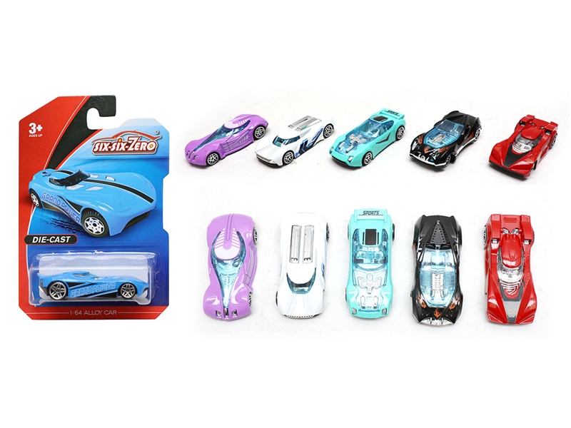 FREE WAY DIE-CAST CAR,6ASST - HP1204705