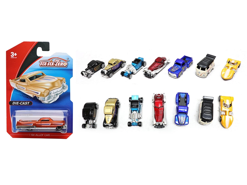 FREE WAY DIE-CAST CAR,8ASST - HP1204707