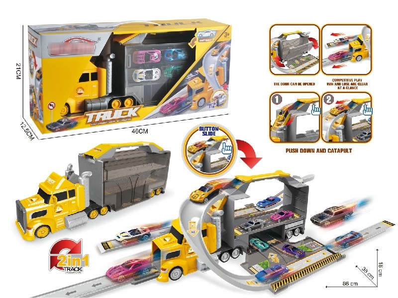 2 IN 1 CITY TRUCK SET W/LIGHT & MUSIC - HP1204712