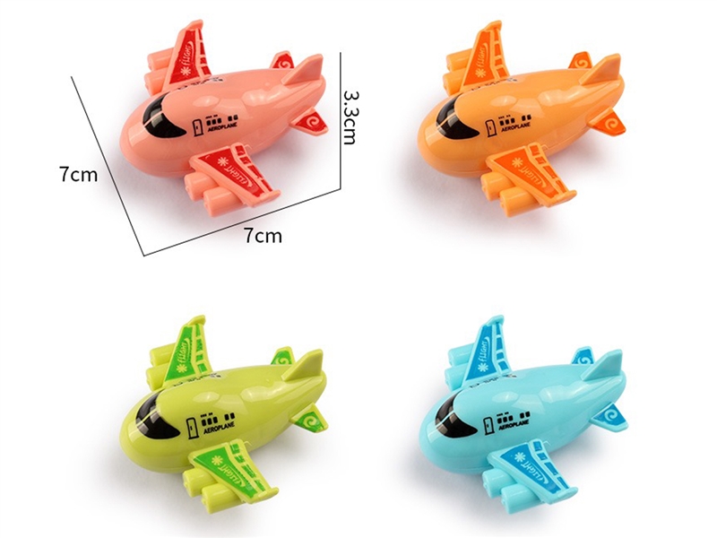 PULL BACK PLANE,4COLOURS - HP1205343