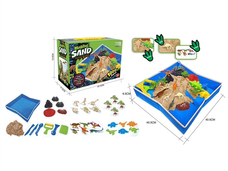 SPACE SAND SET 1000G W/ACCESSORIES - HP1205515