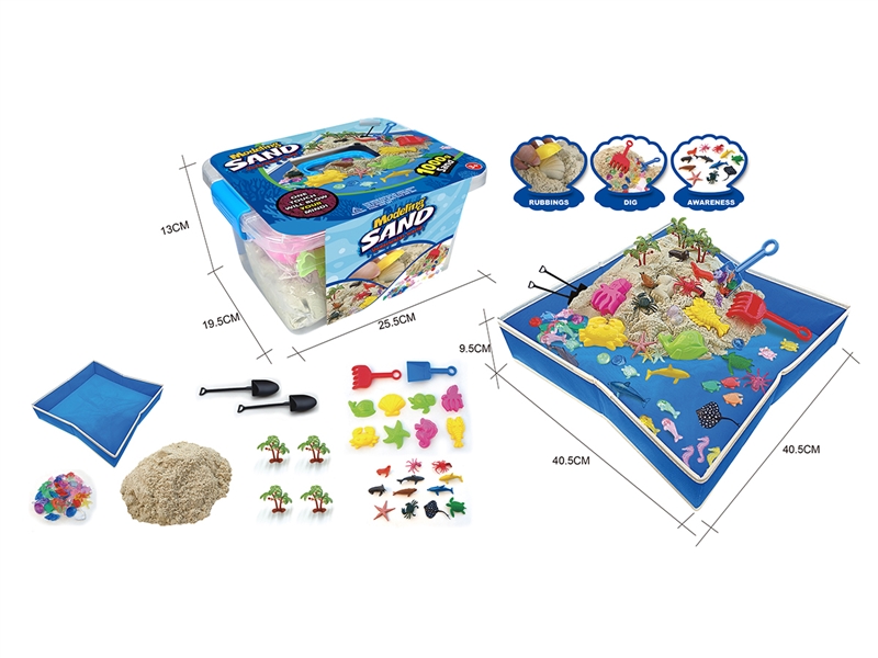 SPACE SAND SET 1000G W/ACCESSORIES - HP1205519