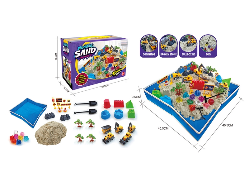 SPACE SAND SET 1000G W/ACCESSORIES - HP1205521