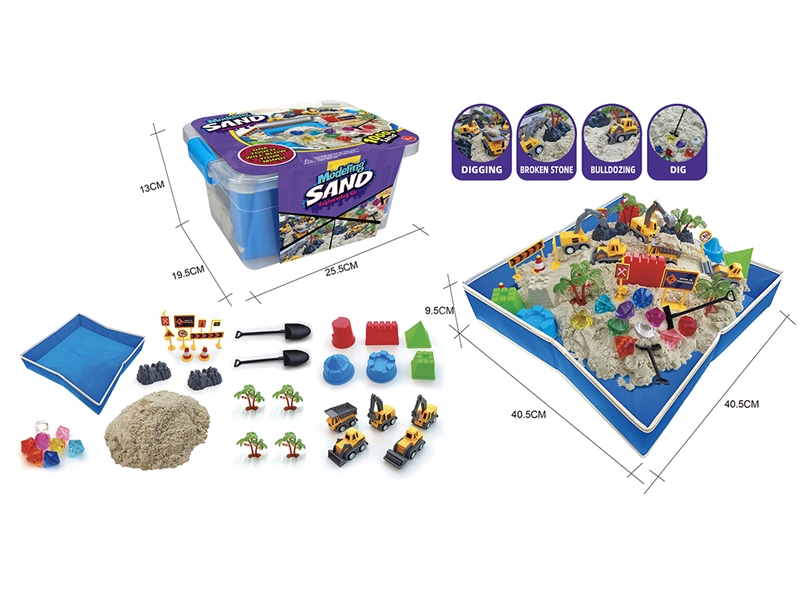 SPACE SAND SET 1000G W/ACCESSORIES - HP1205522