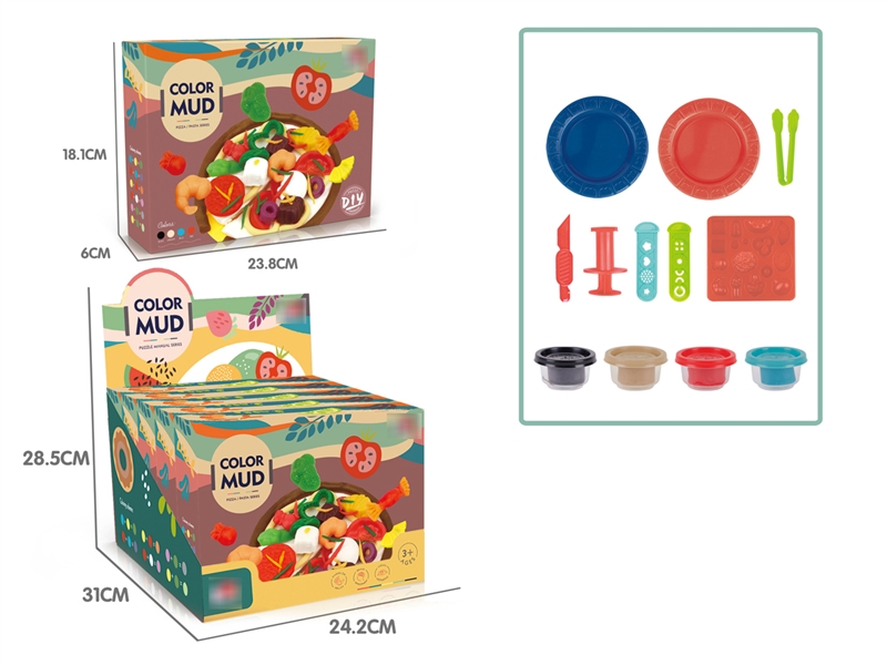 PLAY DOUGH SET 5PCS/DISPLAY BOX - HP1205807