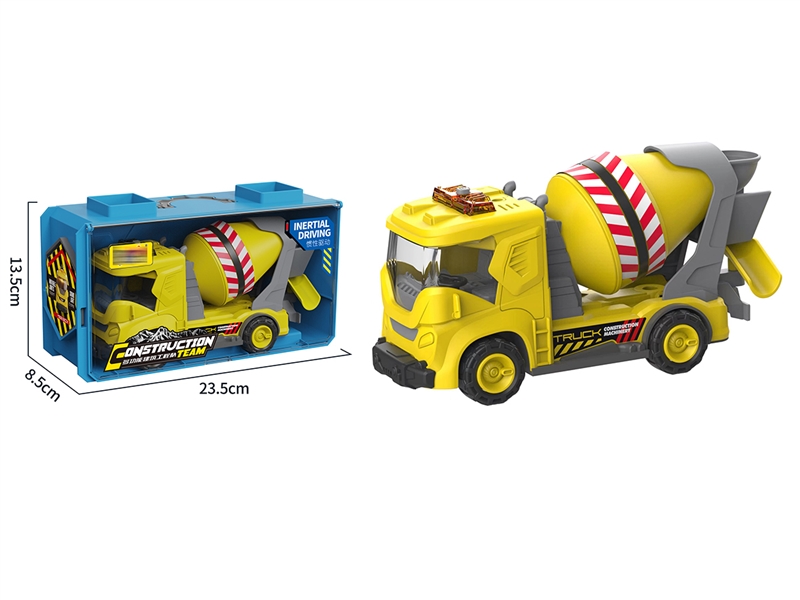 FRICTION CONSTRUCTION TRUCK W/LIGHT & SOUND - HP1205829