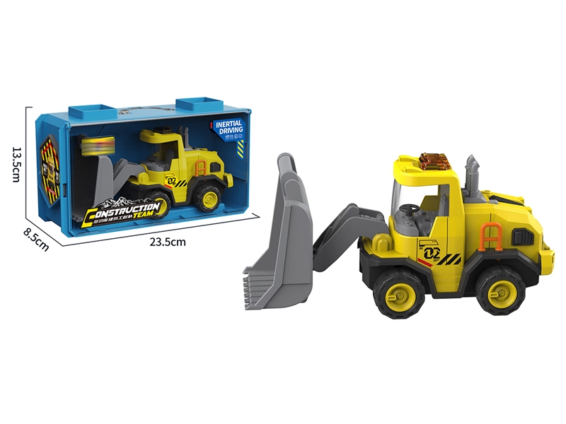 FRICTION CONSTRUCTION TRUCK W/LIGHT & SOUND - HP1205833