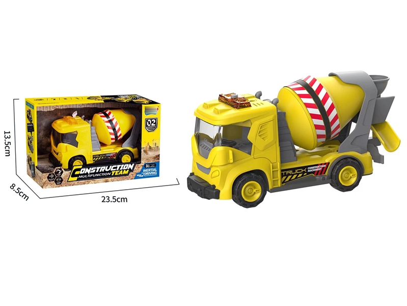 FRICTION CONSTRUCTION TRUCK W/LIGHT & SOUND - HP1205848