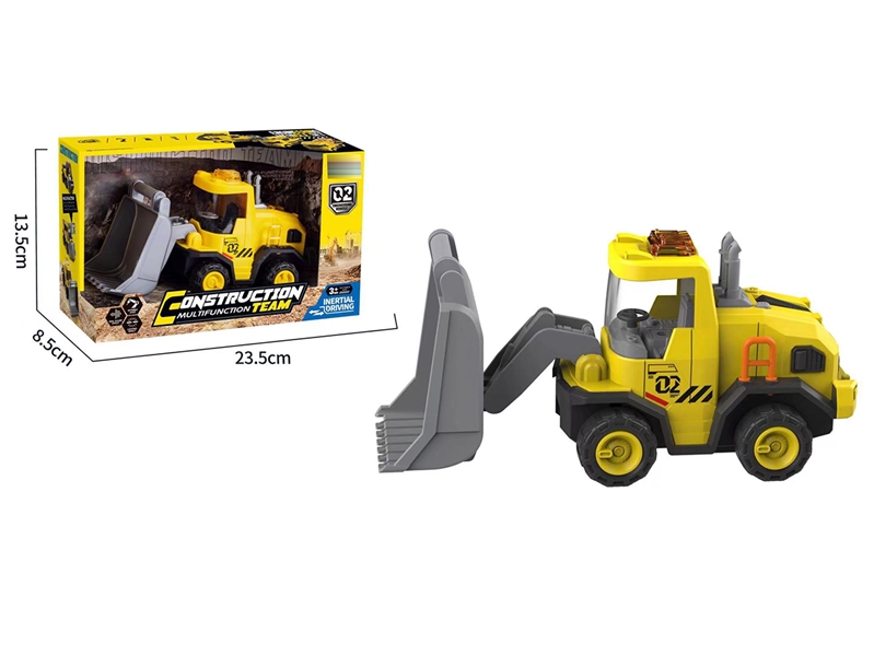 FRICTION CONSTRUCTION TRUCK W/LIGHT & SOUND - HP1205852