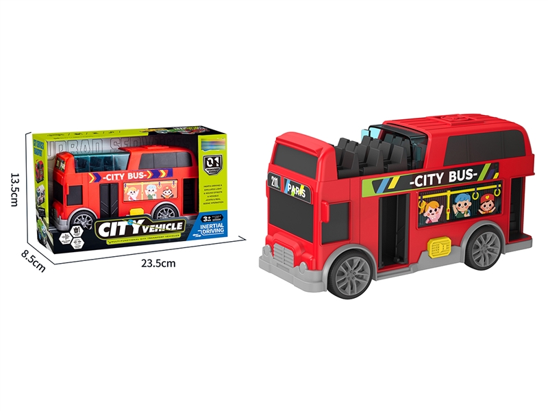 FRICTION CONSTRUCTION TRUCK W/LIGHT & SOUND - HP1205854
