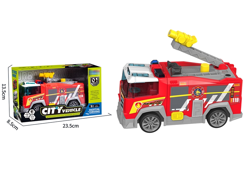 FRICTION CONSTRUCTION TRUCK W/LIGHT & SOUND - HP1205855