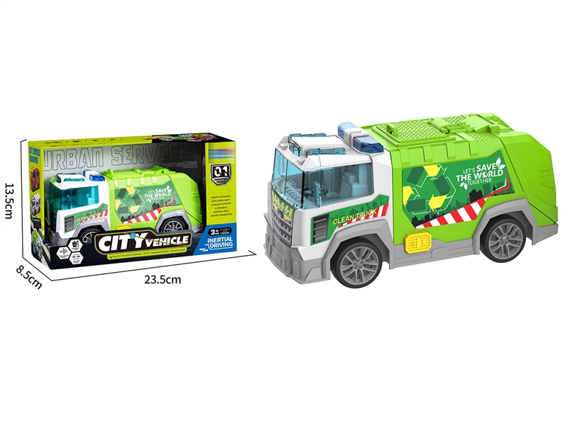 FRICTION CONSTRUCTION TRUCK W/LIGHT & SOUND - HP1205856