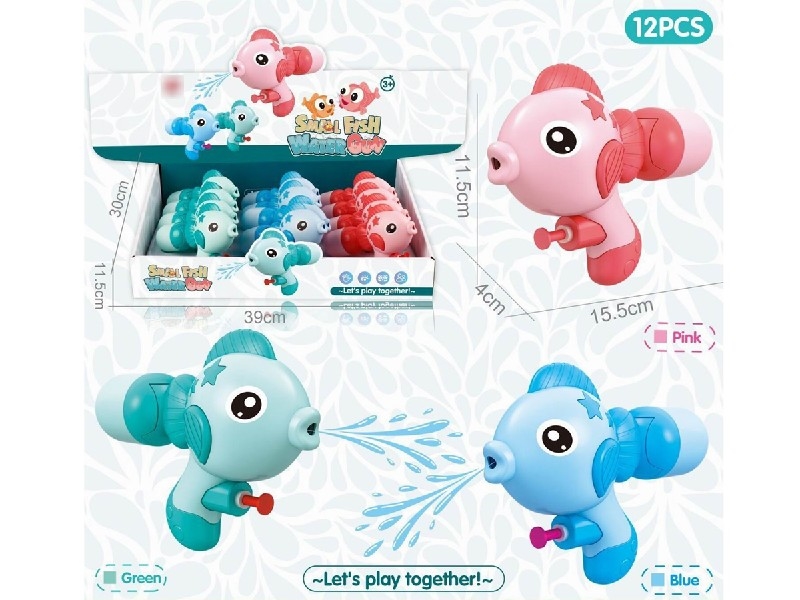 WATER GUN , 12PCS/DISPLAY BOX - HP1206202