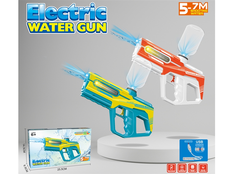 B/O WATER GUN W/LIGHT（200ML）2COLORS - HP1206269