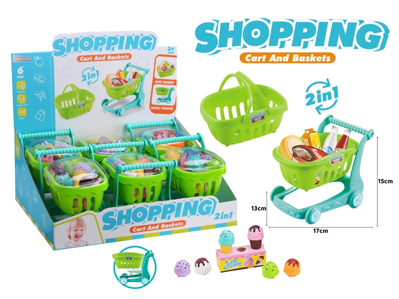 SHOPPING CART，6PCS/DISPLAY BOX - HP1206792