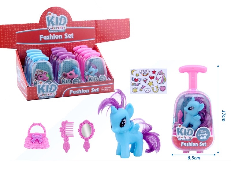 HORSE W/ACCESORIES，12PCS/DISPLAY BOX - HP1206861