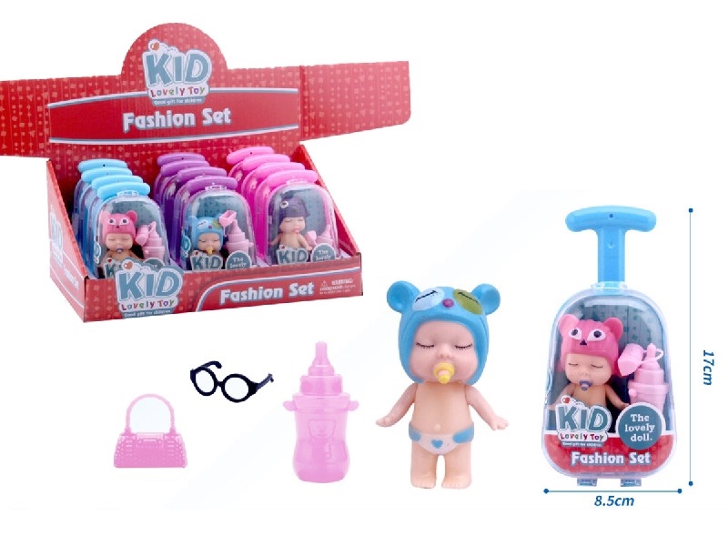 DOLL W/ACCESSORIES，12PCS/DISPLAY BOX - HP1206864