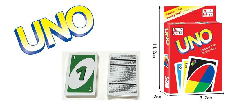 ENGLISH UNO PLAYING CARDS - HP1207306