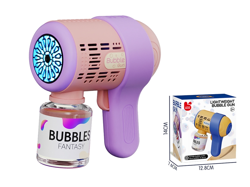 BUBBLE GUN W/LIGHT - HP1207345