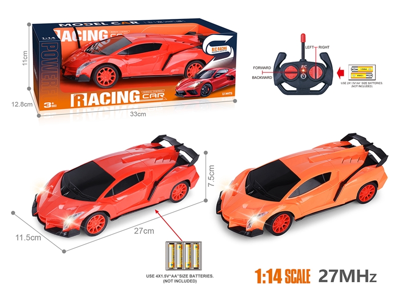 1:14 4-CHANNEL R/C CAR W/LIGHT - HP1207639