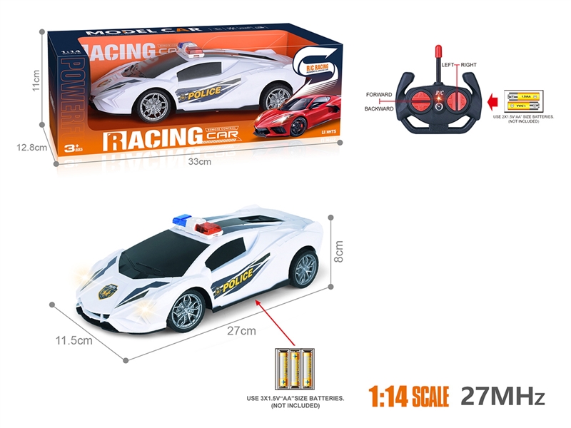 1:14 4-CHANNEL R/C CAR W/LIGHT - HP1207642