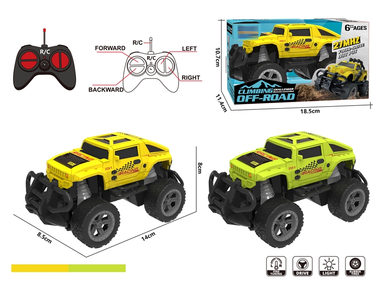 4-CHANNE R/C CAR W/LIGHT - HP1207825