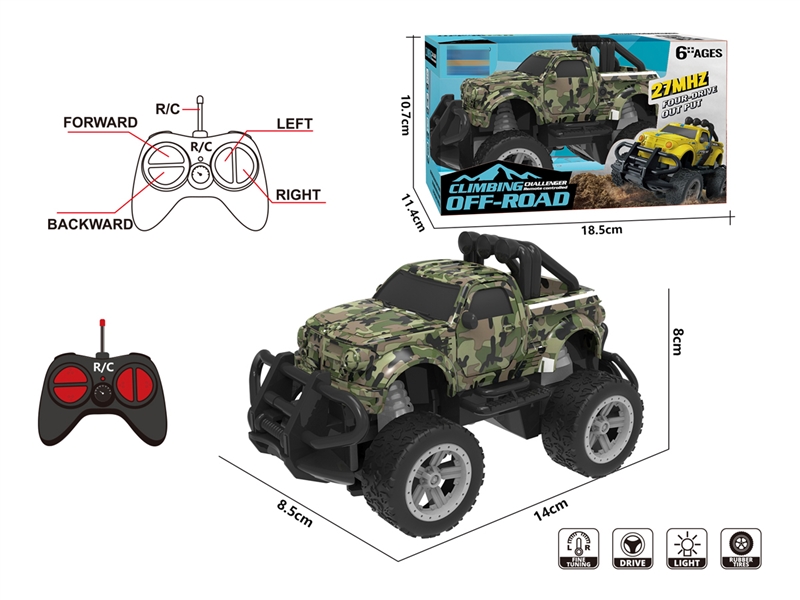 4-CHANNE R/C CAR W/LIGHT - HP1207830